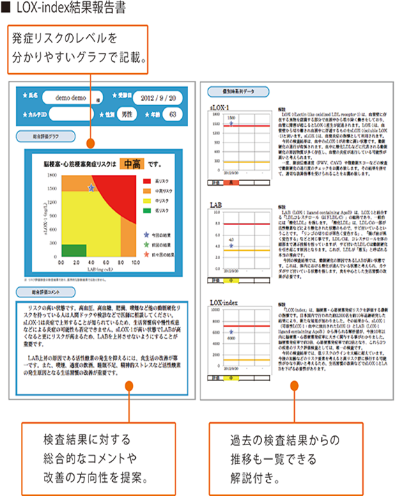 LOX-index結果報告書